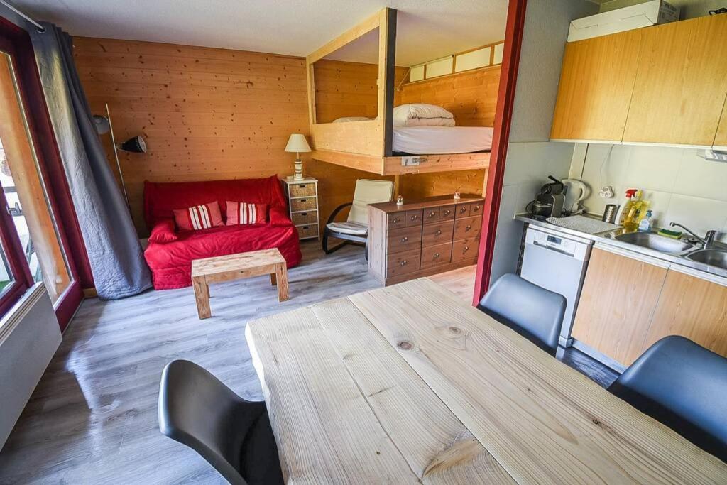 Le Relai S31 - Grand Et Lumineux Studio Avec Coin Montagne 4-6 Pers, Tout Equipe, Avec Wifi, A 30M Des Pistes Avec Un Grand Balcon, Draps Non Compris Сен-Жан-д'Ольп Экстерьер фото